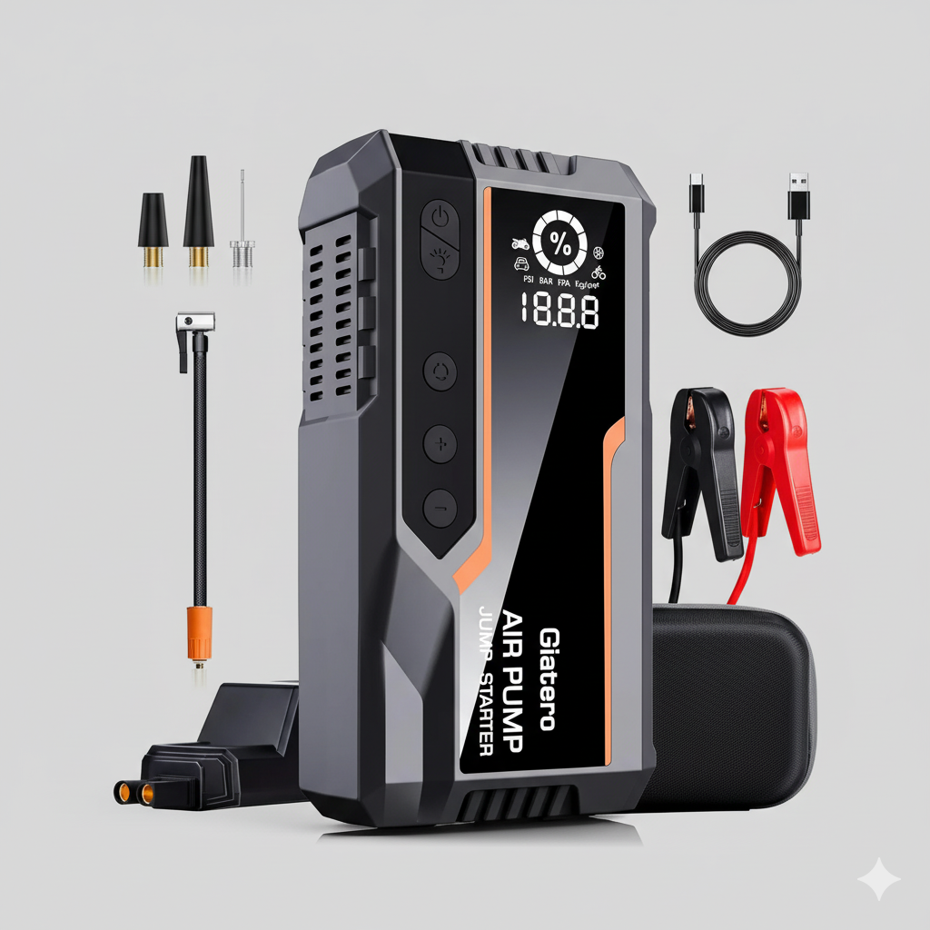 Auto Starter 4 u 1 + POKLON ČEP ZA GUME